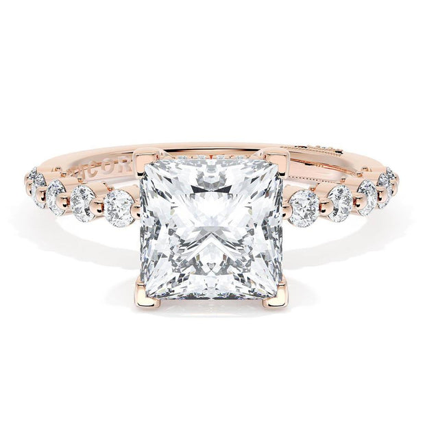 Princess Solitaire Engagement Ring