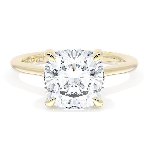 Cushion Solitaire Engagement Ring