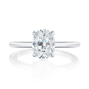 Oval Solitaire Engagement Ring