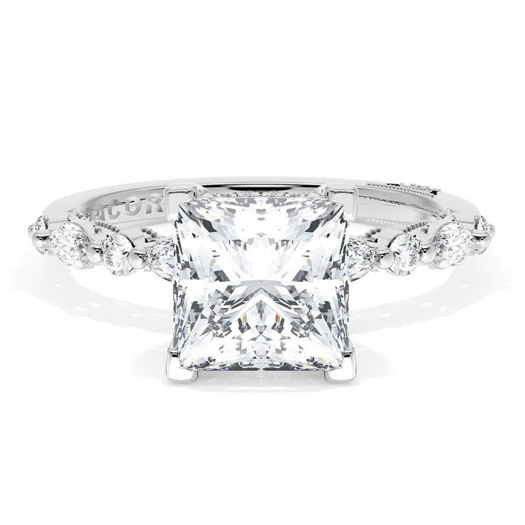 Princess Solitaire Engagement Ring