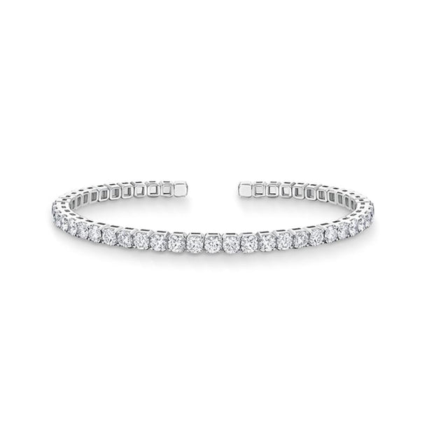 Open Flex Diamond Bangle 3.90ctw approx.