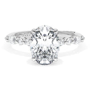 Oval Solitaire Engagement Ring