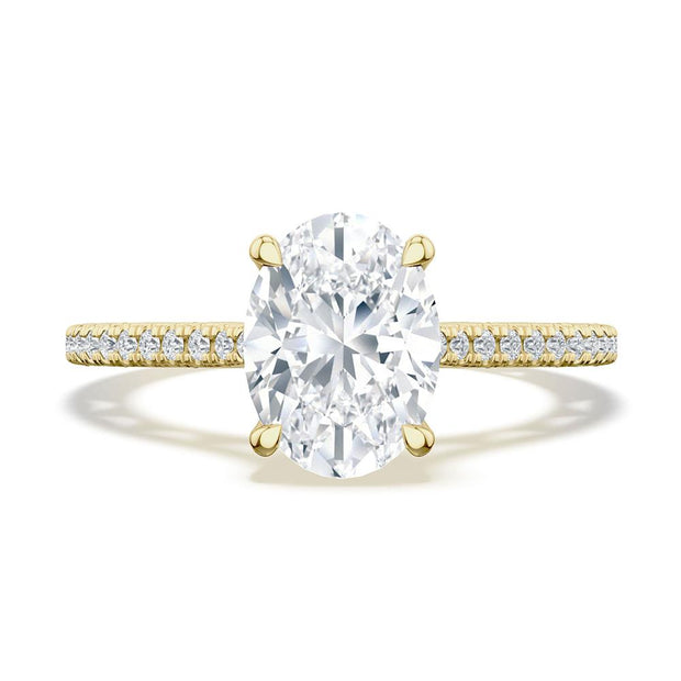 Oval Solitaire Engagement Ring