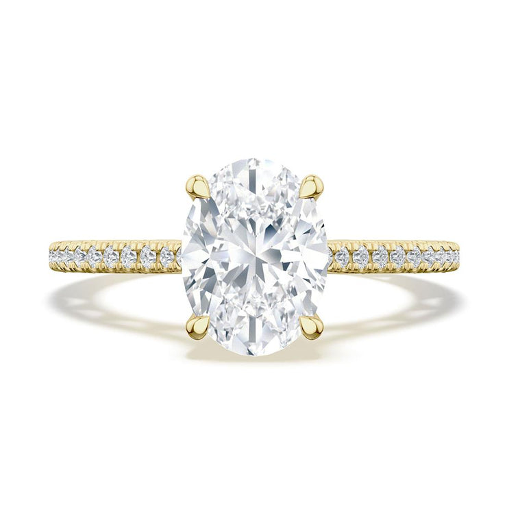 Oval Solitaire Engagement Ring