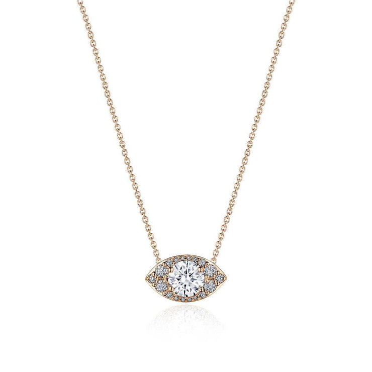 17"" Marquise Bloom Diamond Necklace