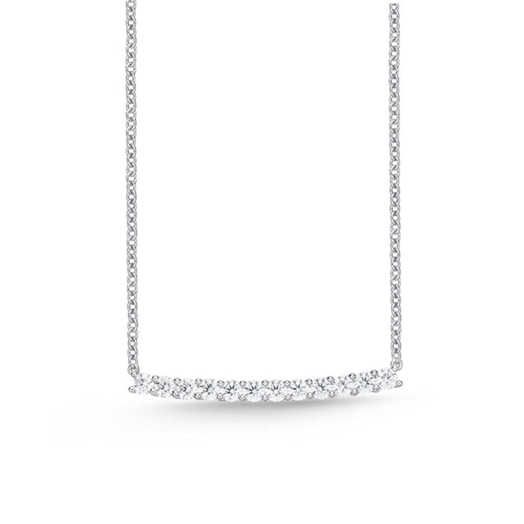 Diamond Bar Necklace 1ctw approx.