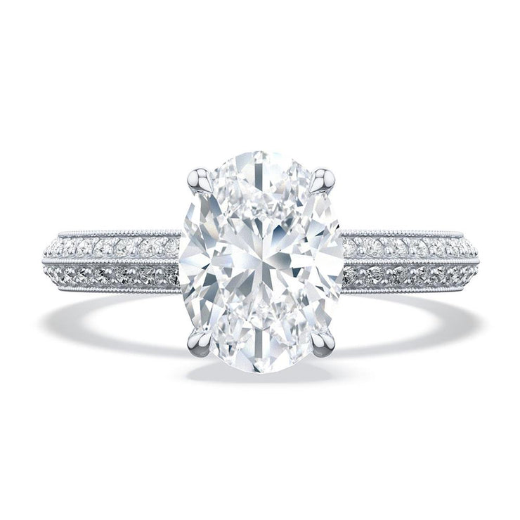Oval Solitaire Engagement Ring