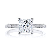 Princess Solitaire Engagement Ring
