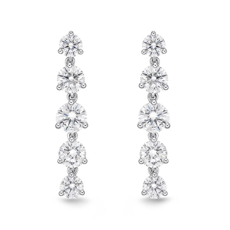 Lena Drop Earrings 2.35ctw approx.