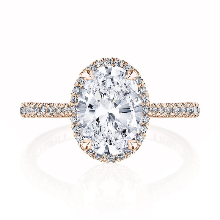 Oval Bloom Engagement Ring