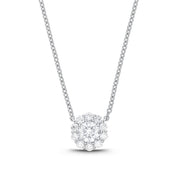 Blossom Diamond Necklace 1ctw appprox.