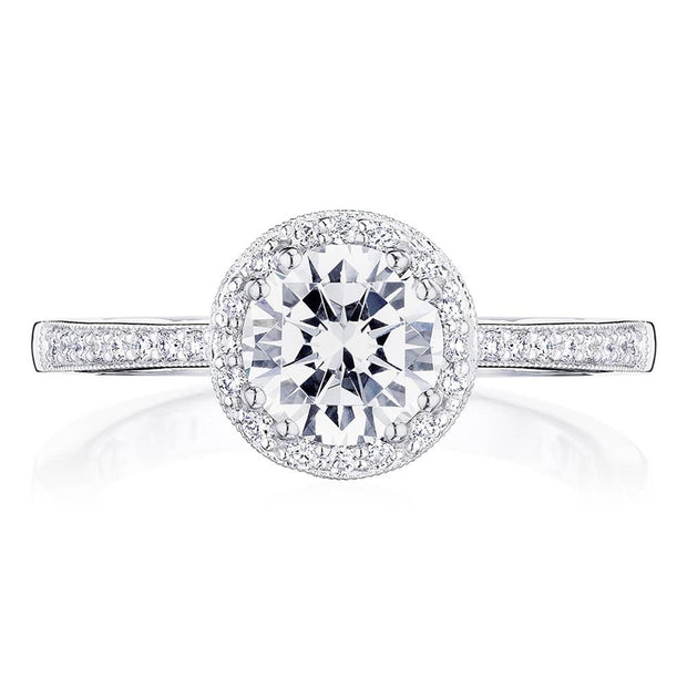 Round Bloom Engagement Ring