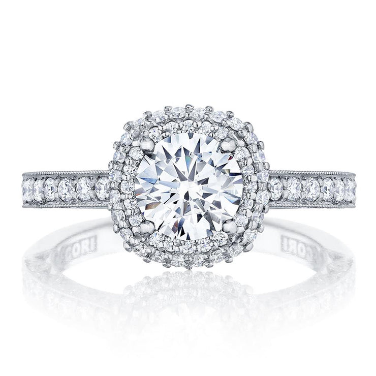 Round Bloom Engagement Ring