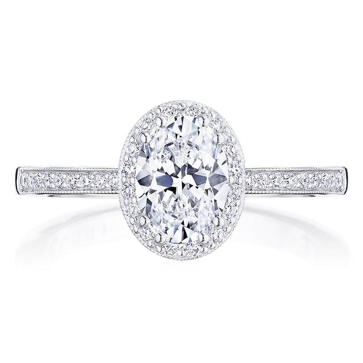 Oval Bloom Engagement Ring