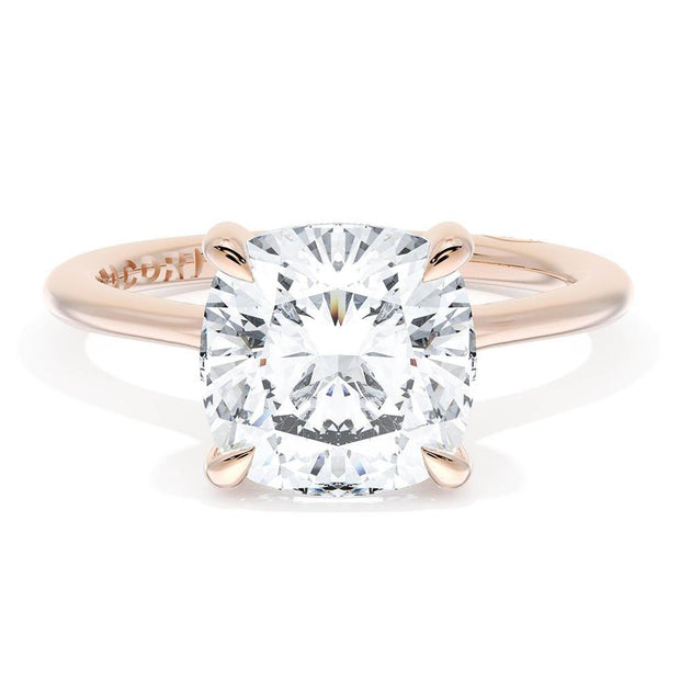 Cushion Solitaire Engagement Ring