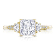 Princess 3-Stone Engagement Ring