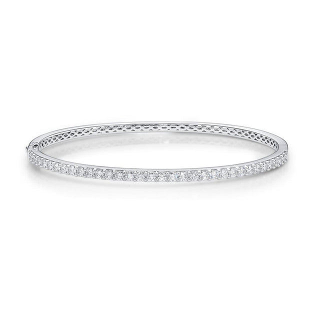 Shared Prong Diamond Bangle 1.50ctw approx.