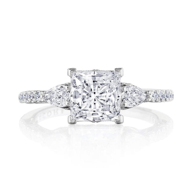 Princess 3-Stone Engagement Ring
