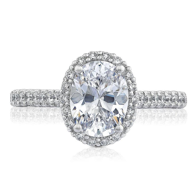 Oval Bloom Engagement Ring