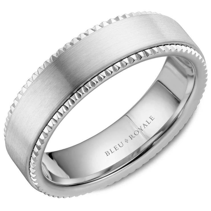 Bleu Royale Wedding Band