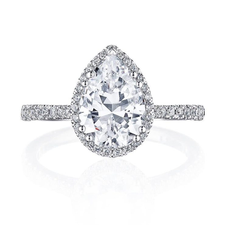 Pear Bloom Engagement Ring