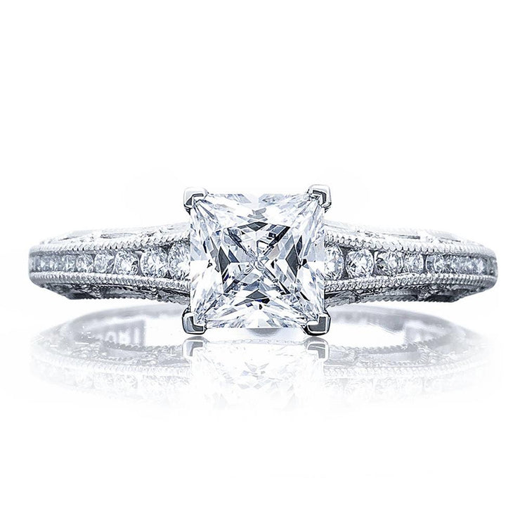 Princess Solitaire Engagement Ring