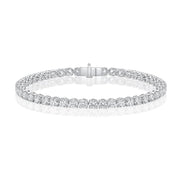 Classic 4-Prong Line Bracelet 8.80ctw approx.