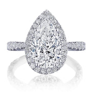 Pear Bloom Engagement Ring