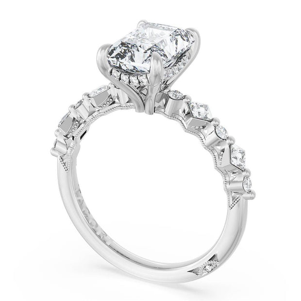 Radiant Solitaire Engagement Ring