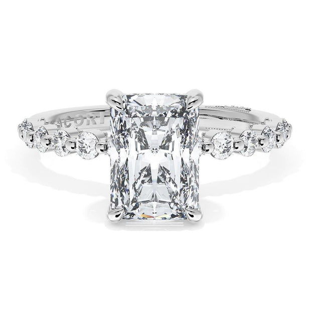 Radiant Solitaire Engagement Ring