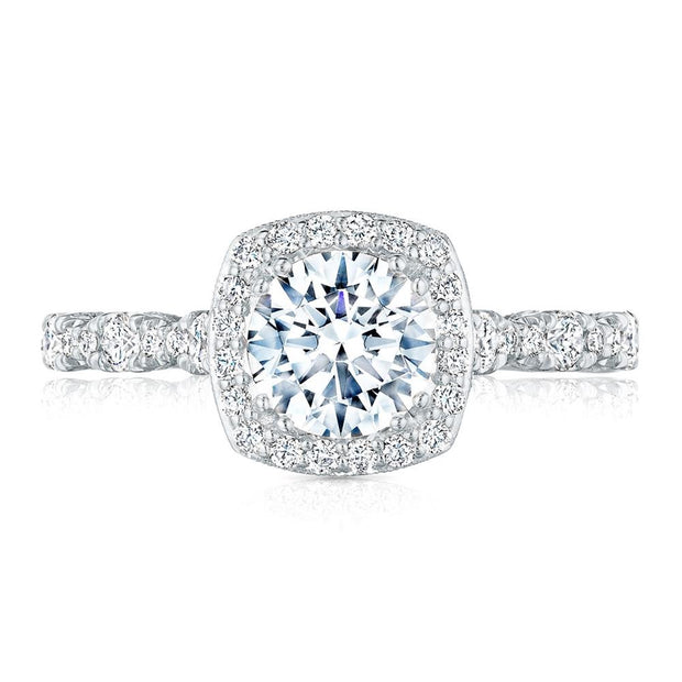 Round Bloom Engagement Ring