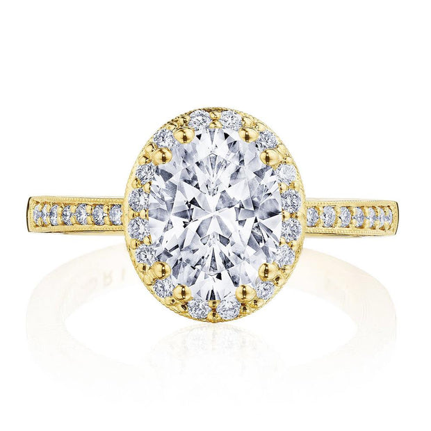 Oval Bloom Engagement Ring