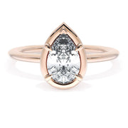 Pear Solitaire Engagement Ring