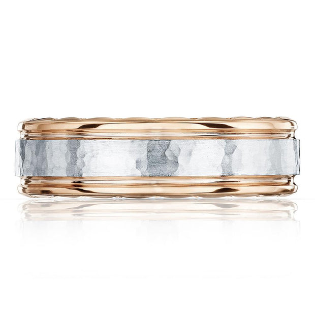 Two-Tone Finish Wedding Band