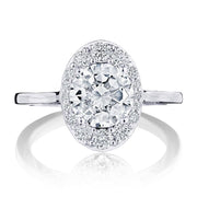 Round Bloom Engagement Ring