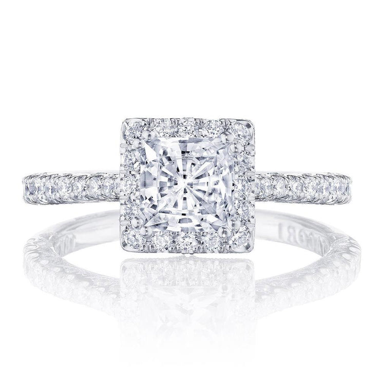 Princess Bloom Engagement Ring