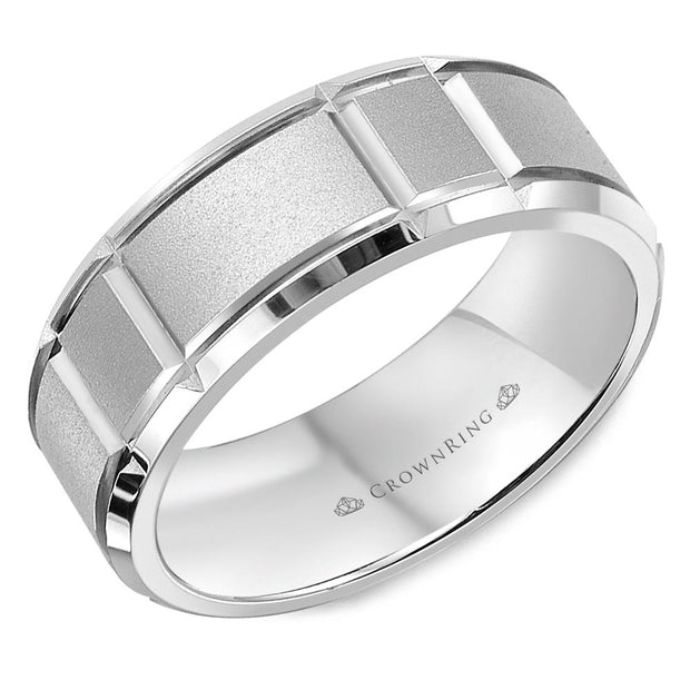 Crownring Wedding Band