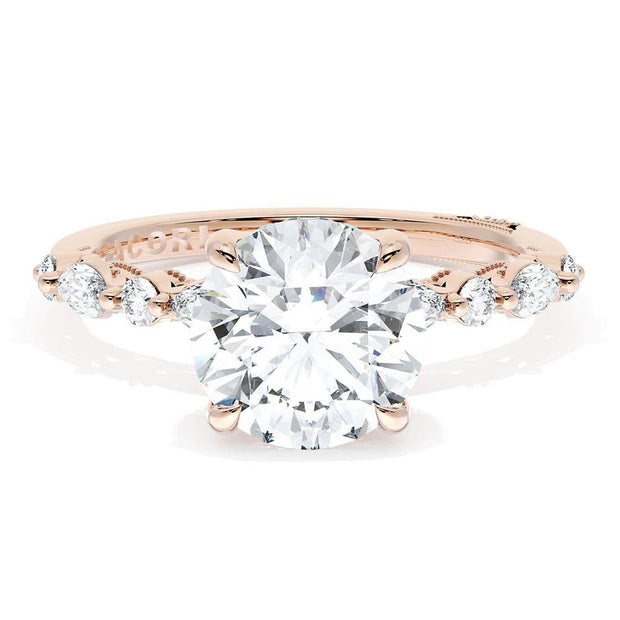 Round Solitaire Engagement Ring