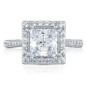 Princess Bloom Engagement Ring