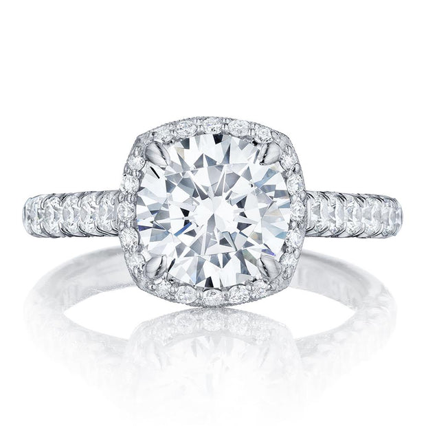 Round Bloom Engagement Ring