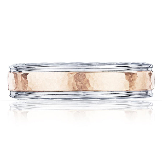 Two-Tone Finish Wedding Band