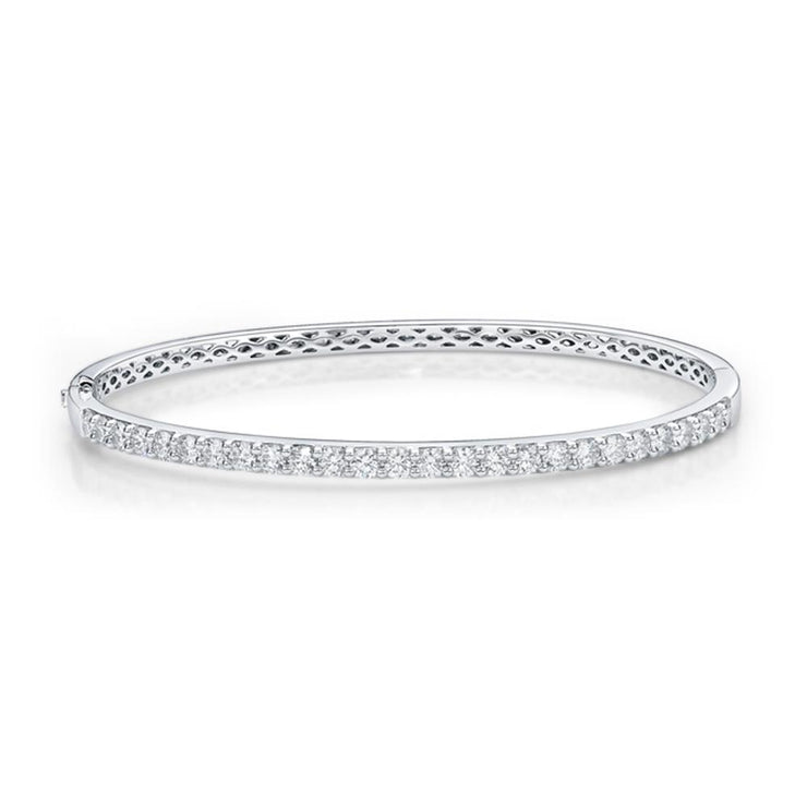 Shared Prong Diamond Bangle 2ctw approx.