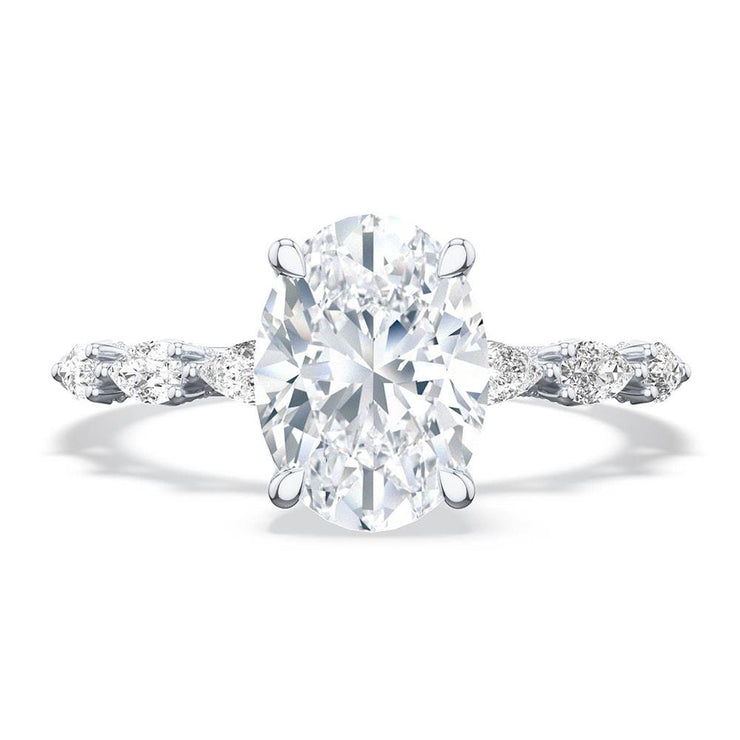 Oval Solitaire Engagement Ring