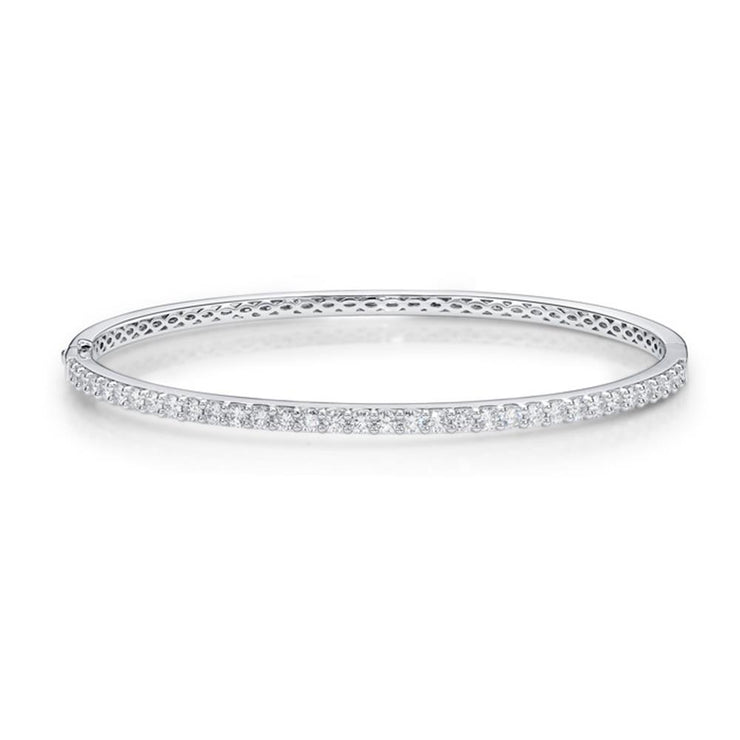 Shared Prong Diamond Bangle 1.50ctw approx.