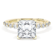 Princess Solitaire Engagement Ring