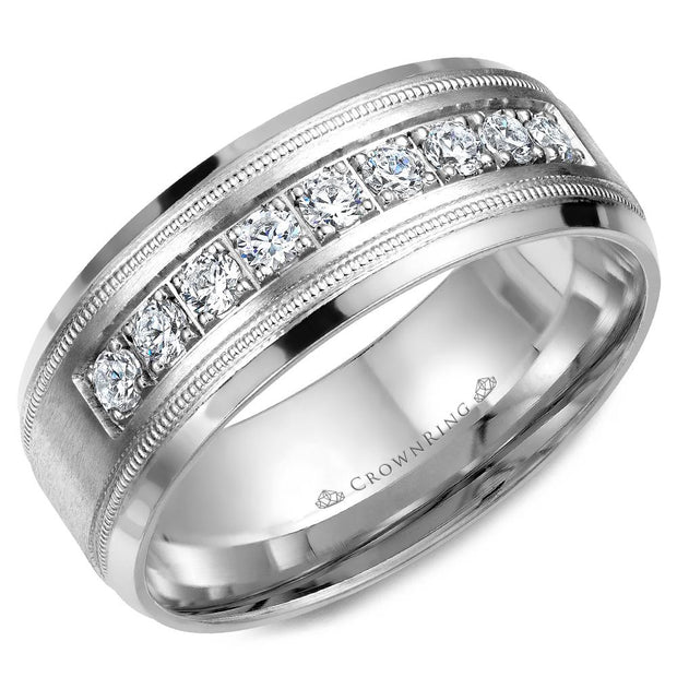 Crownring Wedding Band