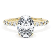 Oval Solitaire Engagement Ring
