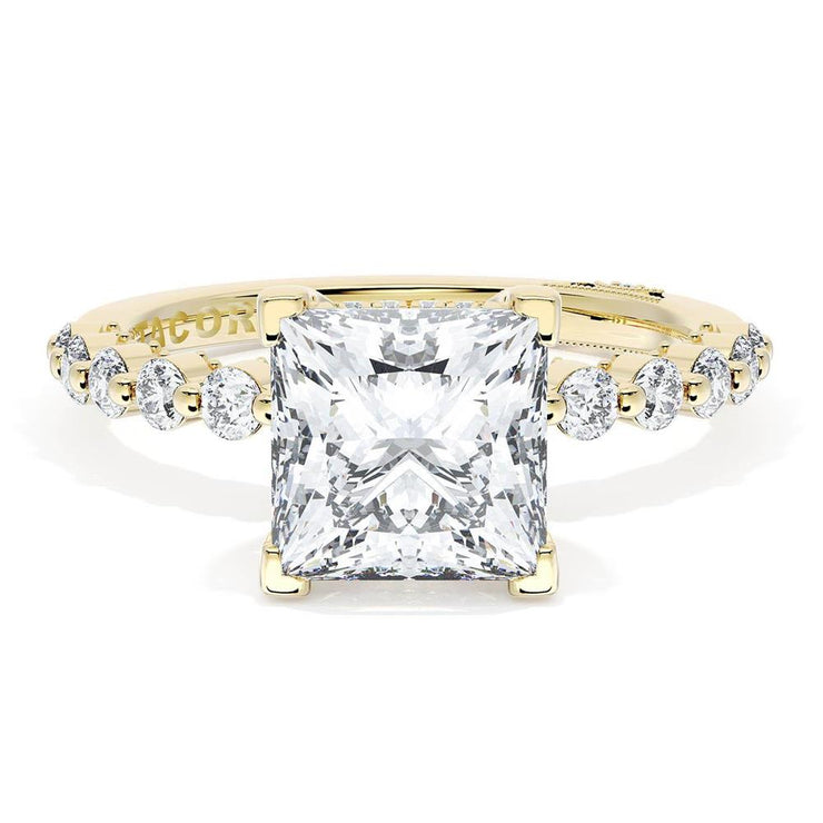 Princess Solitaire Engagement Ring
