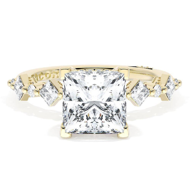 Princess Solitaire Engagement Ring