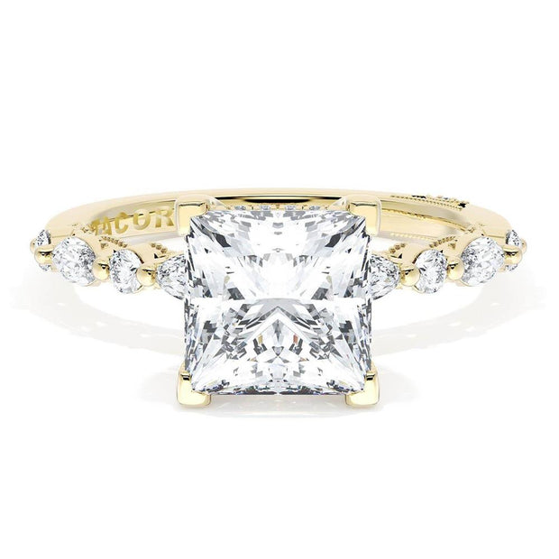 Princess Solitaire Engagement Ring